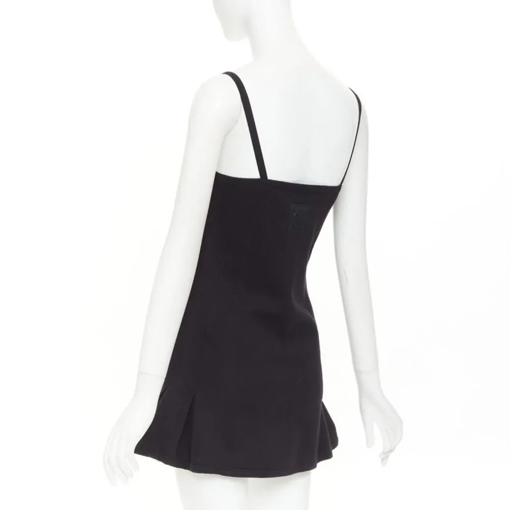 Chanel Sport Fleece Pinafore Dress